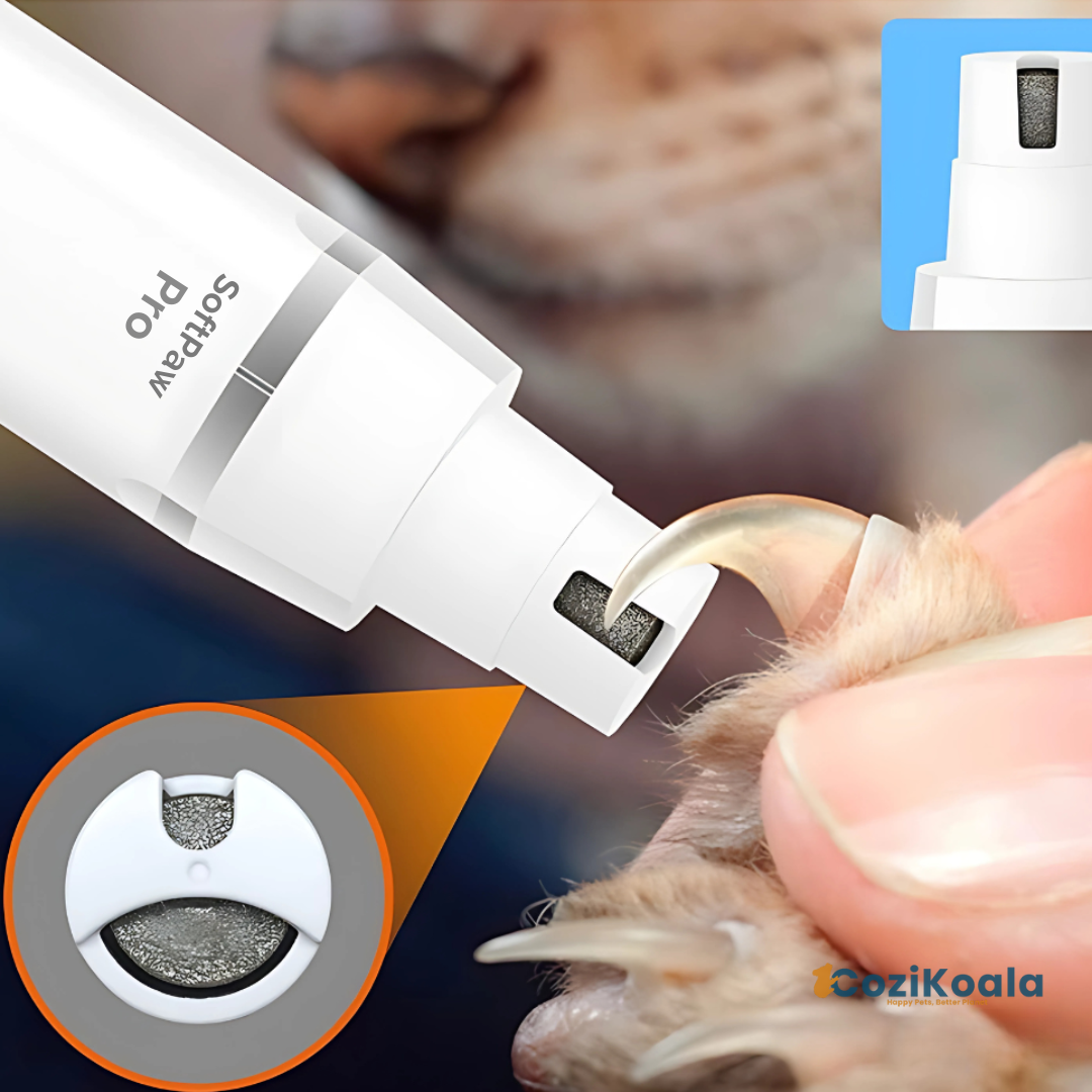 CoziKoala™ SoftPaw Pro | Whisper-Quiet and Safe Grooming