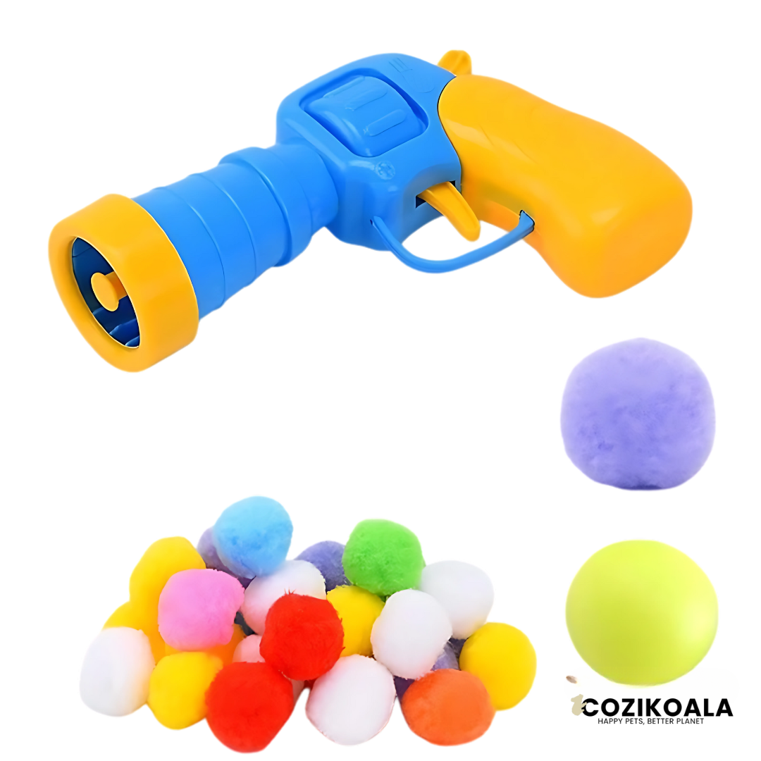 CoziKoala™ KittyGun | Play Fun Without Boredom for Active Cats