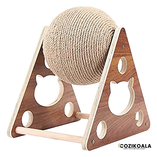 CoziKoala™ PurrFect Scratchball | Keep your furniture safe while your cat has a blast!