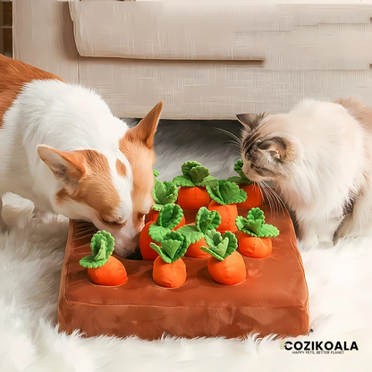 CoziKoala™ Buddy's Carrot Paradise - For Relaxation and Mental Stimulation for your Pet