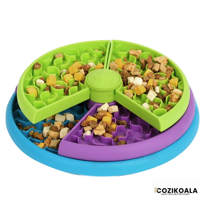 CoziKoala™ Pawzzle Mate – Interactive slow feeder that fights boredom