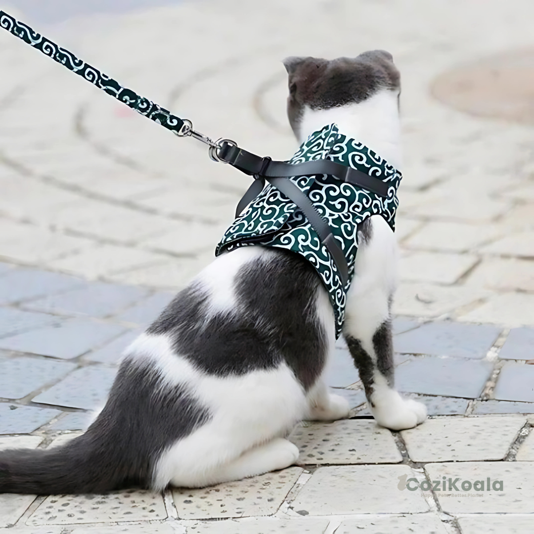 CoziKoala™ PurrfectFit | Safe and Comfortable Cat Harness Against Escapes