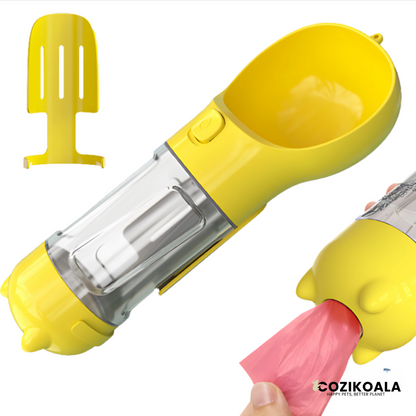 CoziKoala™ PawPack 4 in 1 Water Bottle | The Ultimate Water Bottle for While Walking Your Dog!