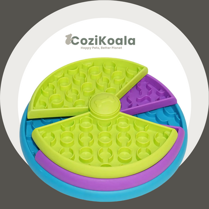 CoziKoala™ Pawzzle Mate – Interactive slow feeder that fights boredom