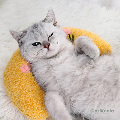 CoziKoala™ Simba | The Orthopedic Cat Pillow That Restores Rest and Breathing